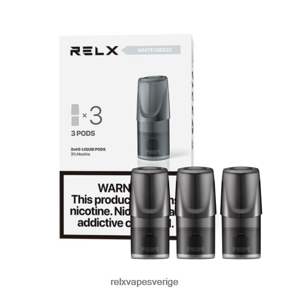 RELX Vape Stockholm - RELX Classic baljor N6ZX2134 vit frys-isig slask