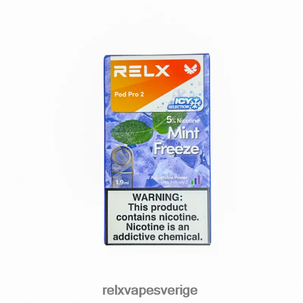 Order RELX Pods - RELX pod pro 2 - 3 baljor N6ZX2100 frysa mynta