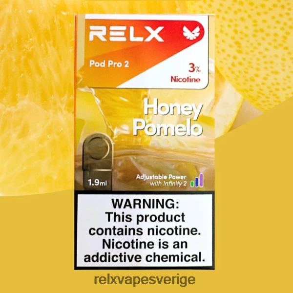 Order RELX Pods - RELX pod pro 2 - 3 baljor N6ZX2120 honung pomelo