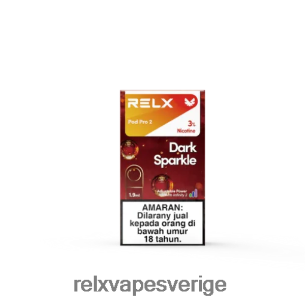 RELX Sale - RELX pod pro 2 - 3 baljor N6ZX291 mörk sparkle cola
