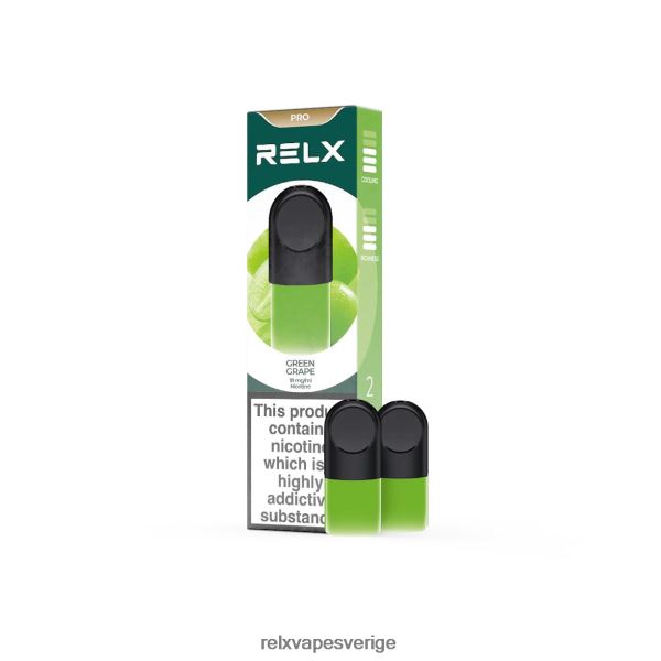RELX Sverige - RELX pod pro - 2 baljor N6ZX21 grön druva