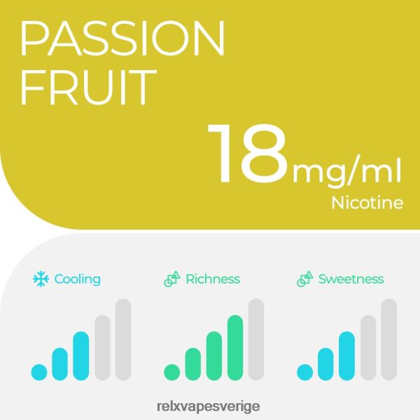 RELX Vape Sverige - RELX pod pro - 2 baljor N6ZX22 passionsfrukt
