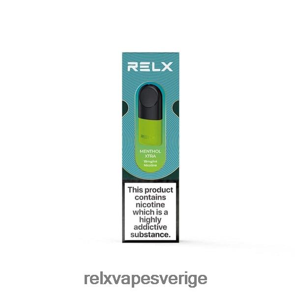 RELX Vape Sverige - RELX pod N6ZX232 mentol xtra