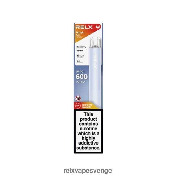 RELX Vape Sverige - RELX MagicGo ga600 N6ZX243 blåbärsstänk