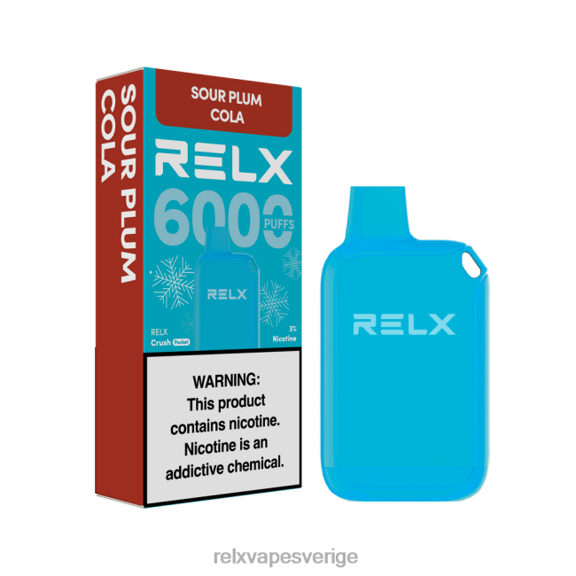 RELX Vape Price - RELX Crush Pocket 6000 isiga syrlig plommon cola 8P0H219