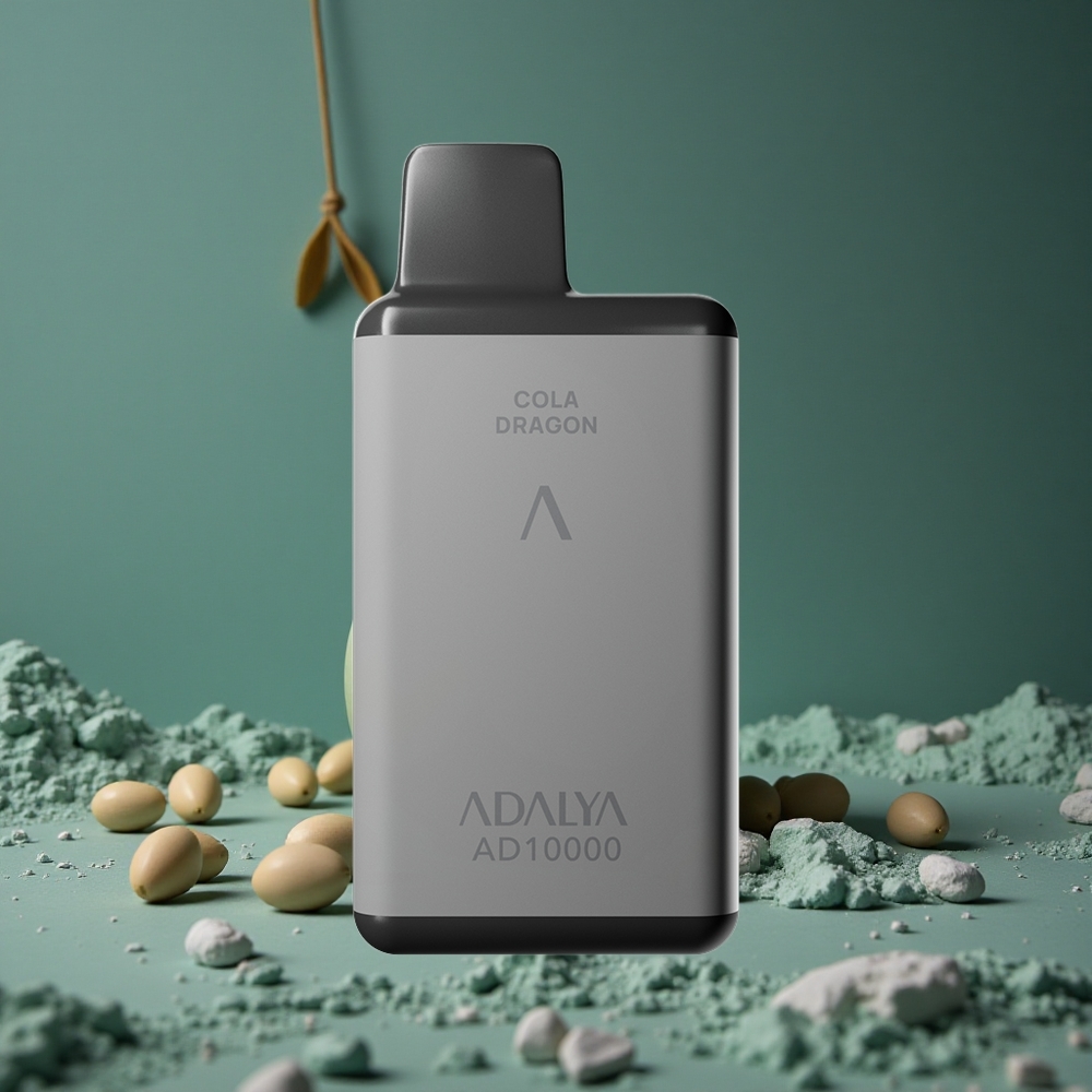 Adalya AD 10000 Puffs Engångsvape Mynta Punkt Rymdgrå 14 ml e-vätska Sverige wholesale