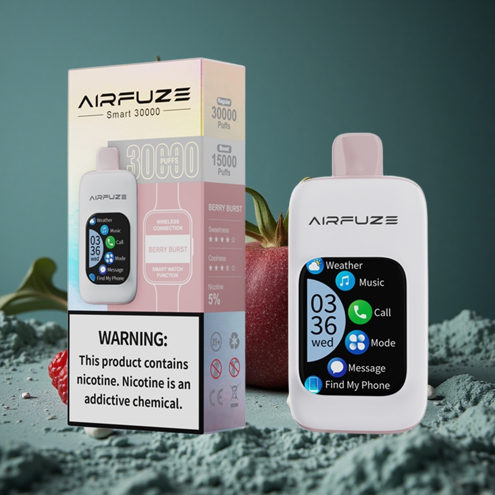 AirFuze Smart 30000 Puffs Bär Explosion Med 5% Nikotin & Touchskärm Sweden wholesale