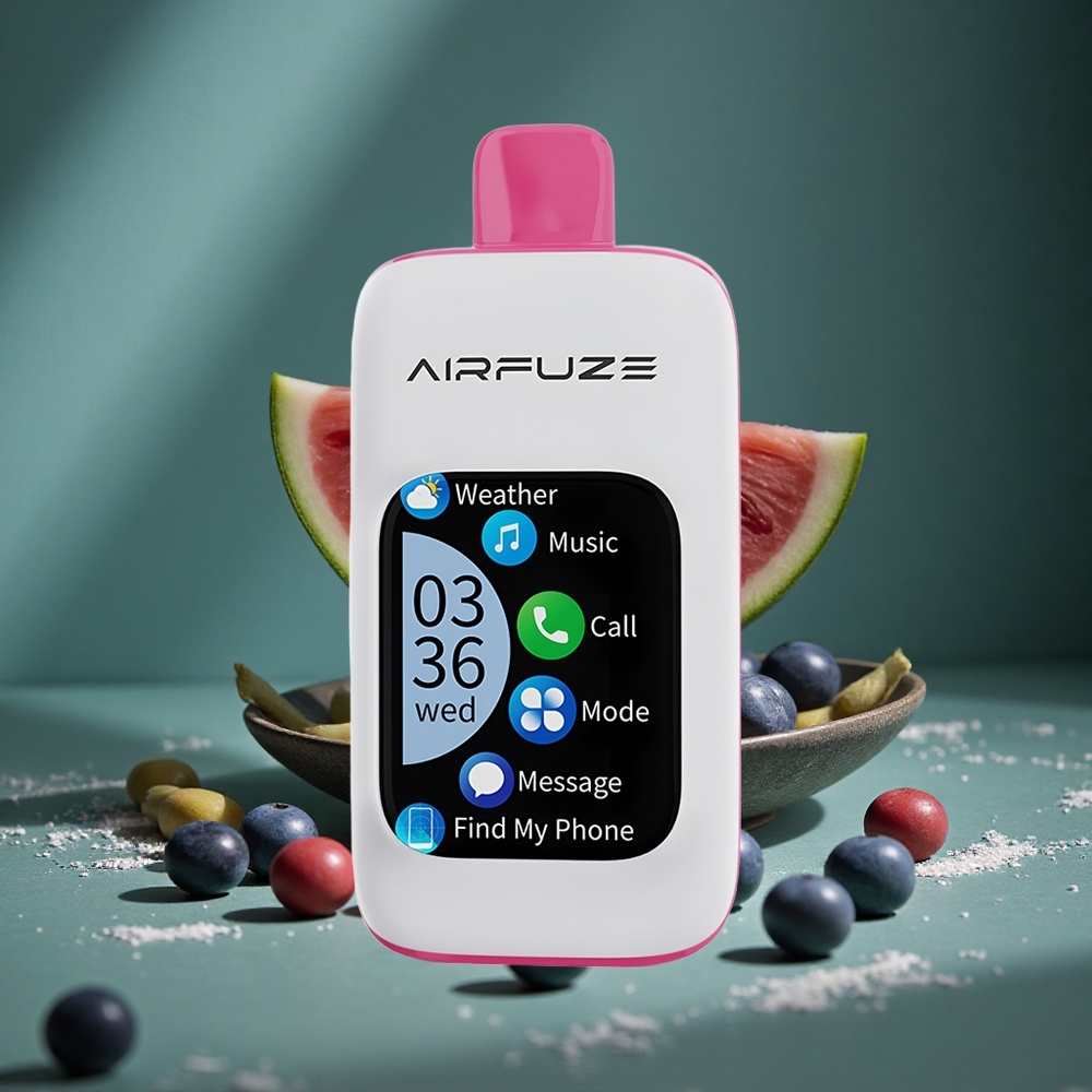 AirFuze Smart 30000 Puffs Blåbär Vattenmelon 2.01"TFT Touch Skärm Sweden wholesale
