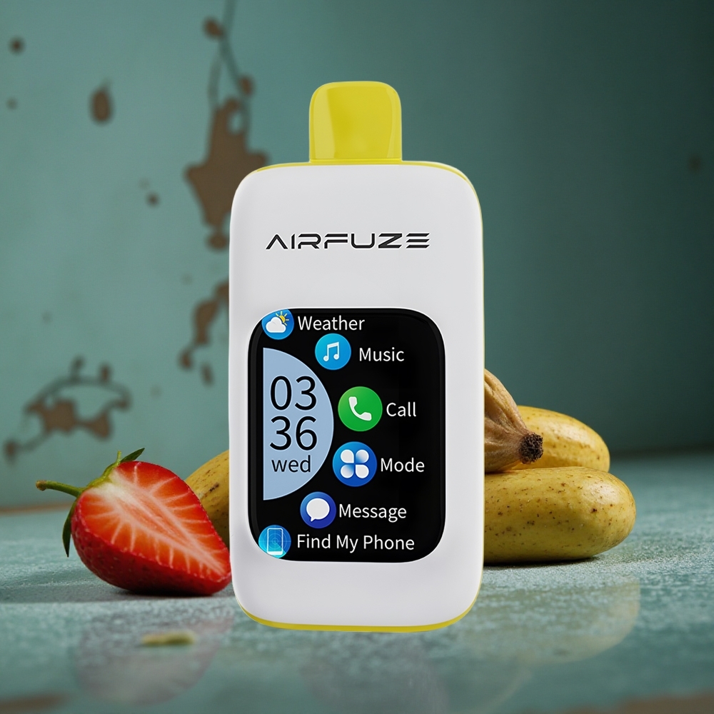 AirFuze Smart 30000 Puffs Jordgubb Banan 2.01" Touch Skärm Sverige wholesale