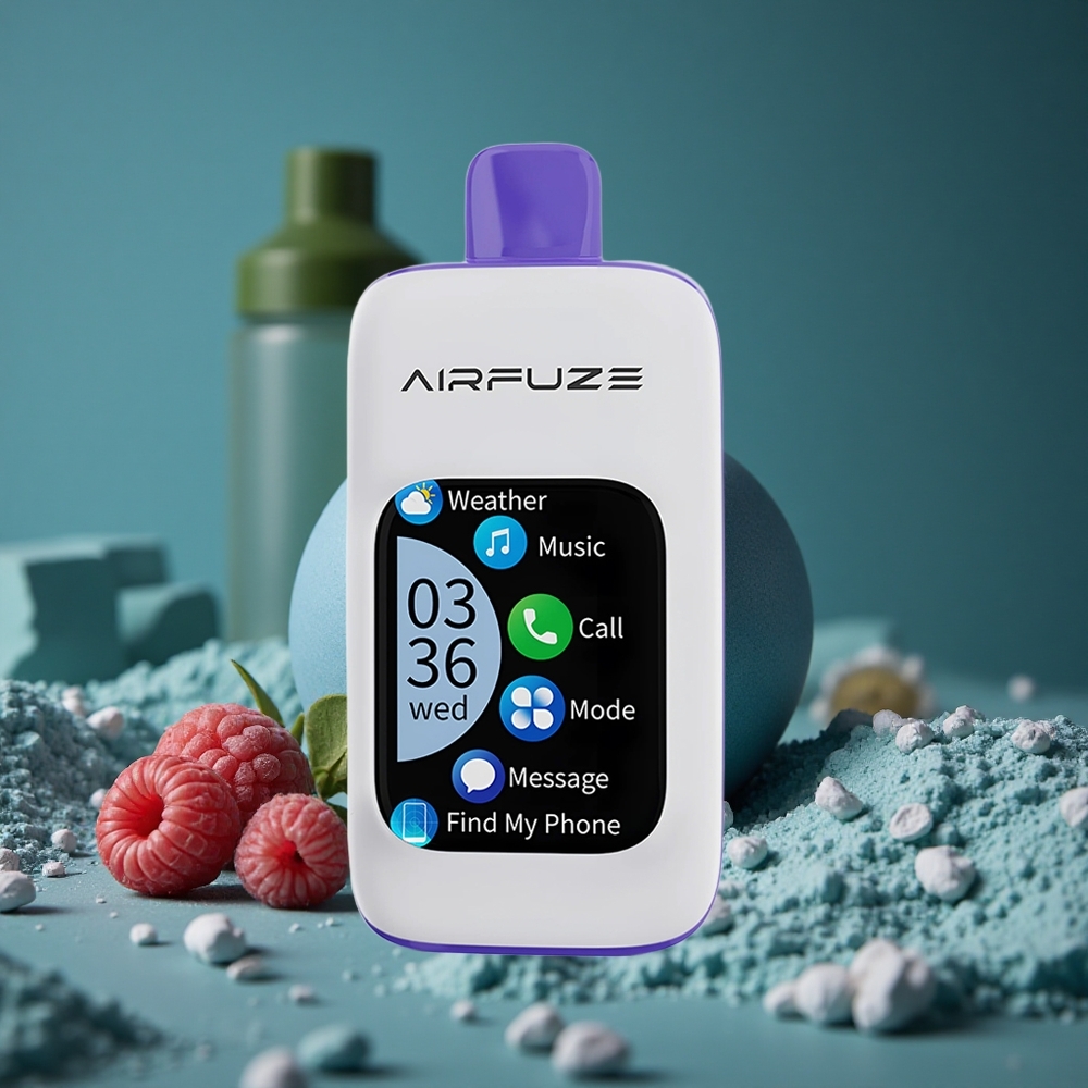 AirFuze Smart Pro 40000 Puffs Blå Hallon Is Sweden wholesale