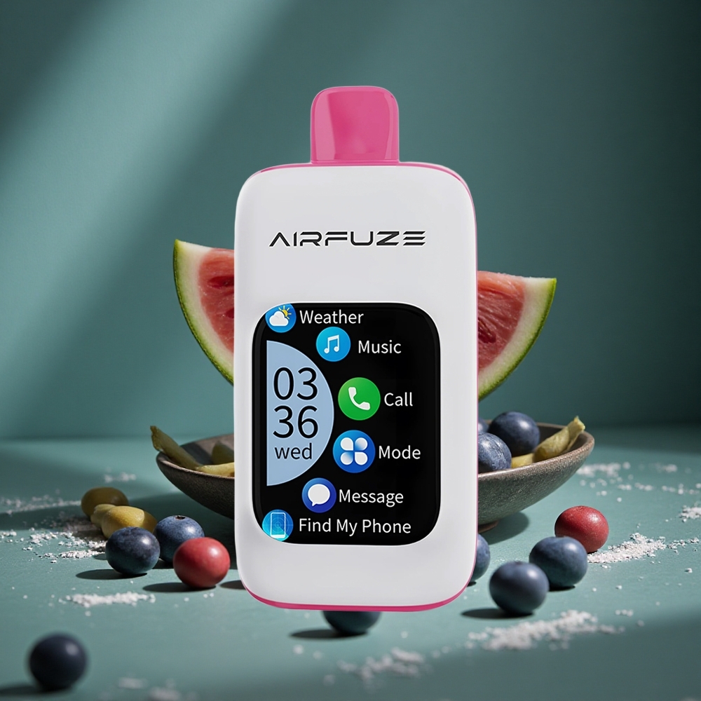 AirFuze Smart Pro 40000 Puffs Blåbär Vattenmelon Smart Touch Skärm Sweden wholesale