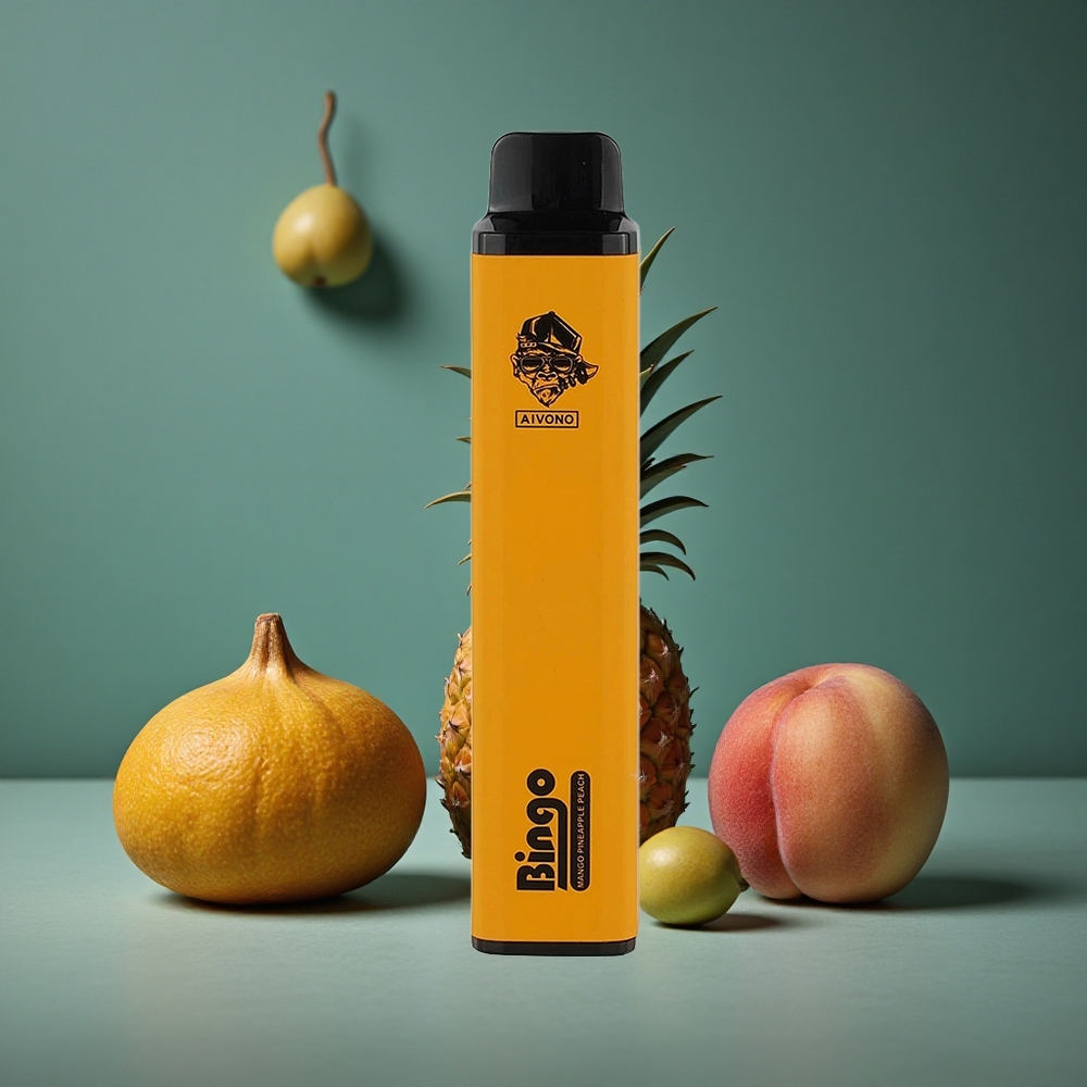 Aivono AIM BINGO 4000 Puffs Ananas Persika (10 mL, 4000 puffar) Sweden wholesale