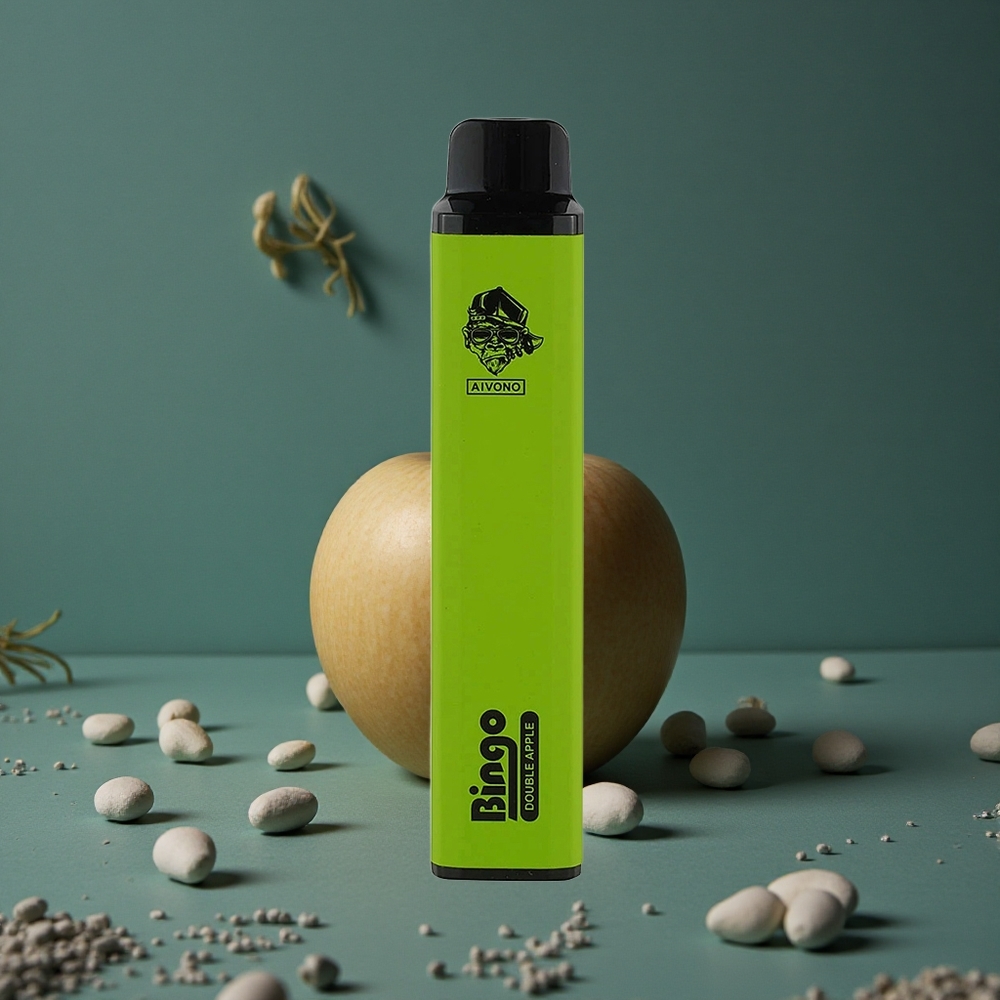 Aivono AIM BINGO 4000 Puffs Dubbel Äpple Kompakt Storlek 21 123mm Sweden wholesale