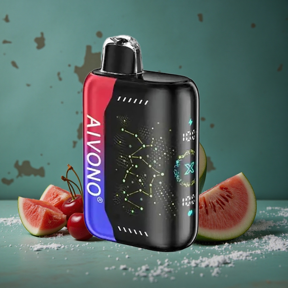 Aivono AIM BOOM 25000 Puffar Isvattenmelon Körsbär 28ml E-Vätska Sweden wholesale