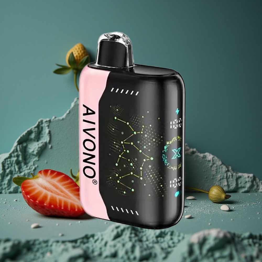 Aivono AIM BOOM 25000 Puffs Jordgubb B Pop 28ml E-Liquid Sweden wholesale