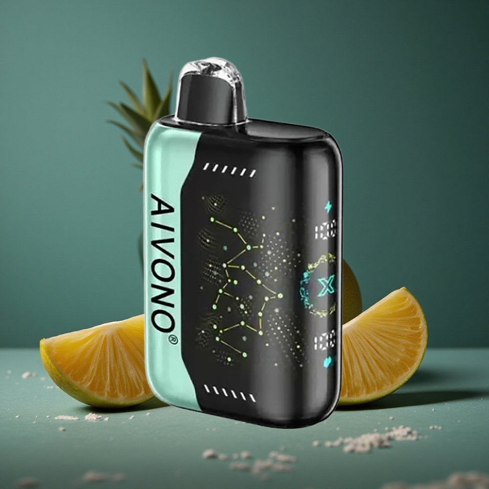 Aivono AIM BOOM 25000 Puffs Sour Mango Ananas Sverige Wholesale