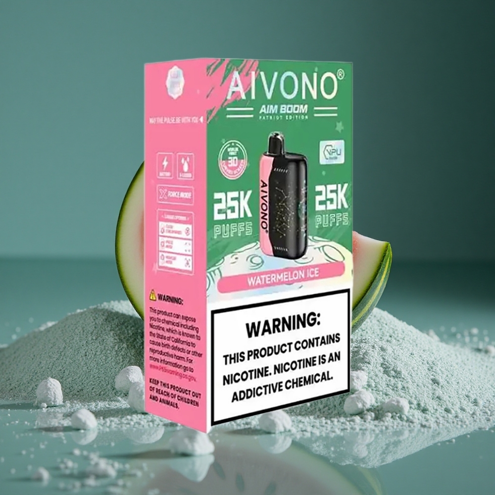 Aivono AIM BOOM 25000 Puffs Vattenmelon Is 28ml E-Liquid Sweden wholesale
