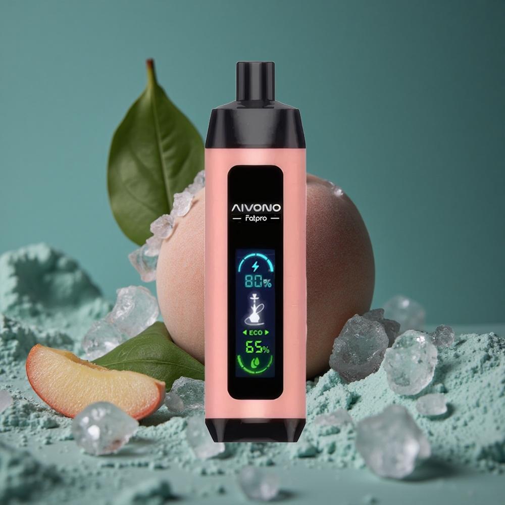 Aivono AIM FATPRO 22000 Puffar Persika Is 28ml E-vätska Sweden wholesale