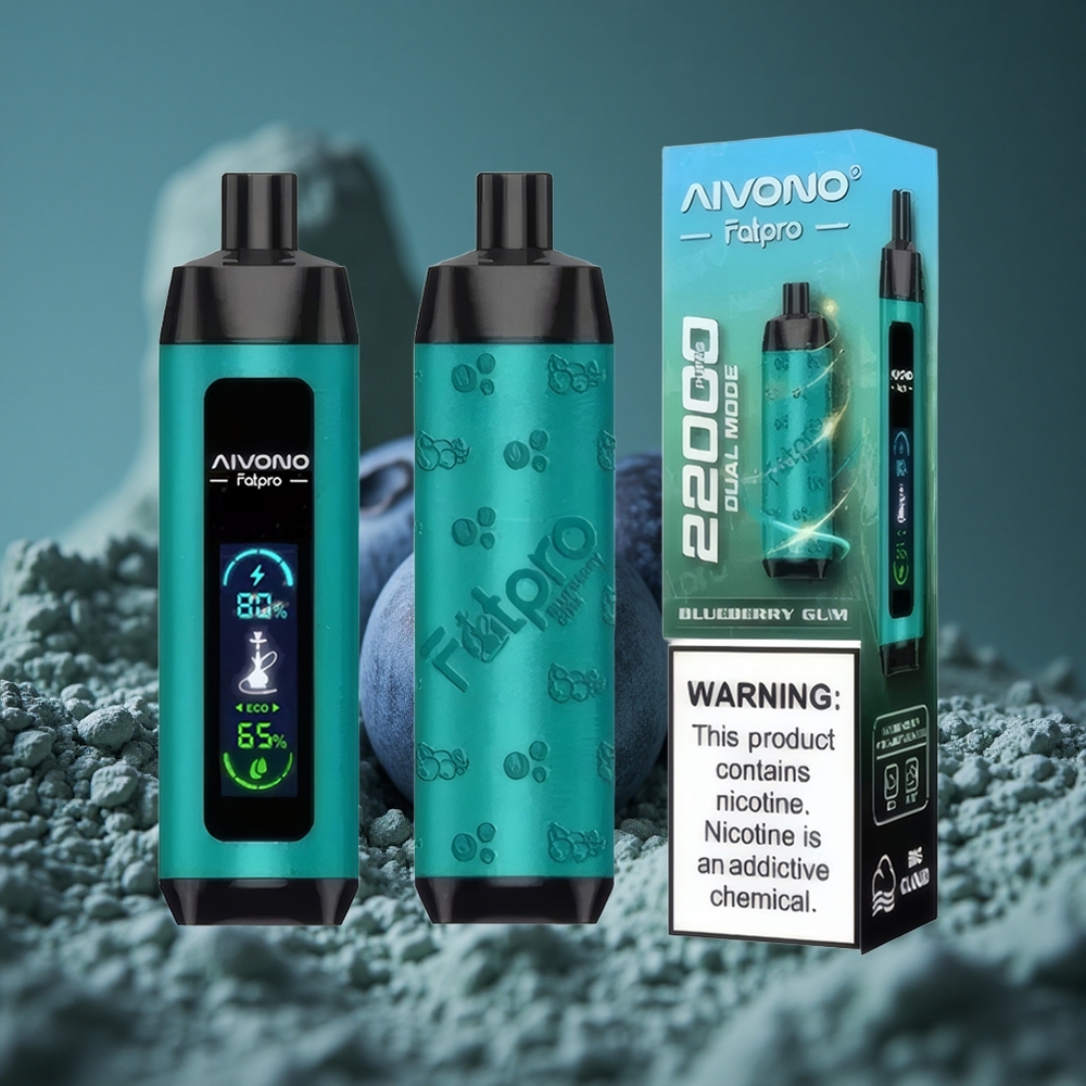 Aivono AIM FATPRO 22000 Puffs Blåbär 28ml E-liquid Sweden wholesale