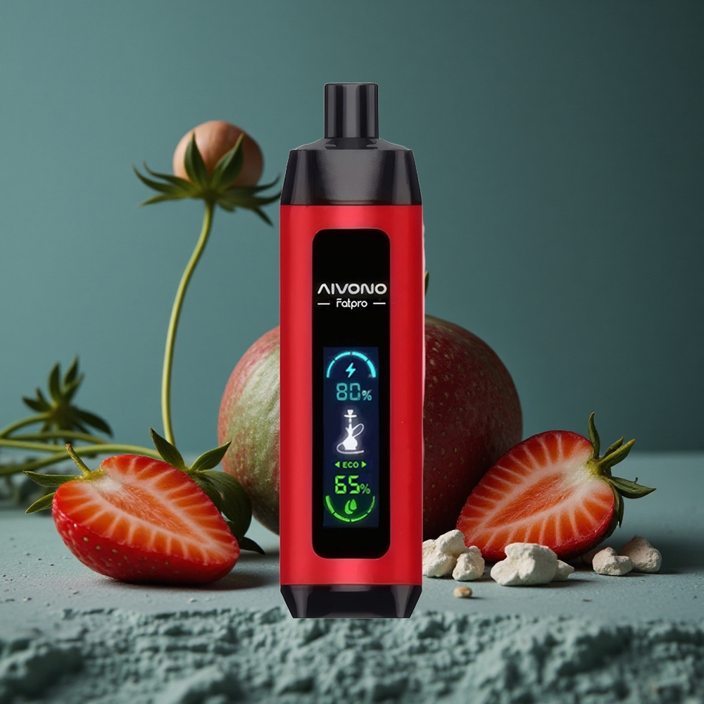 Aivono AIM FATPRO 22000 Puffs Jordgubbspunch 28ml E-liquid Sweden wholesale