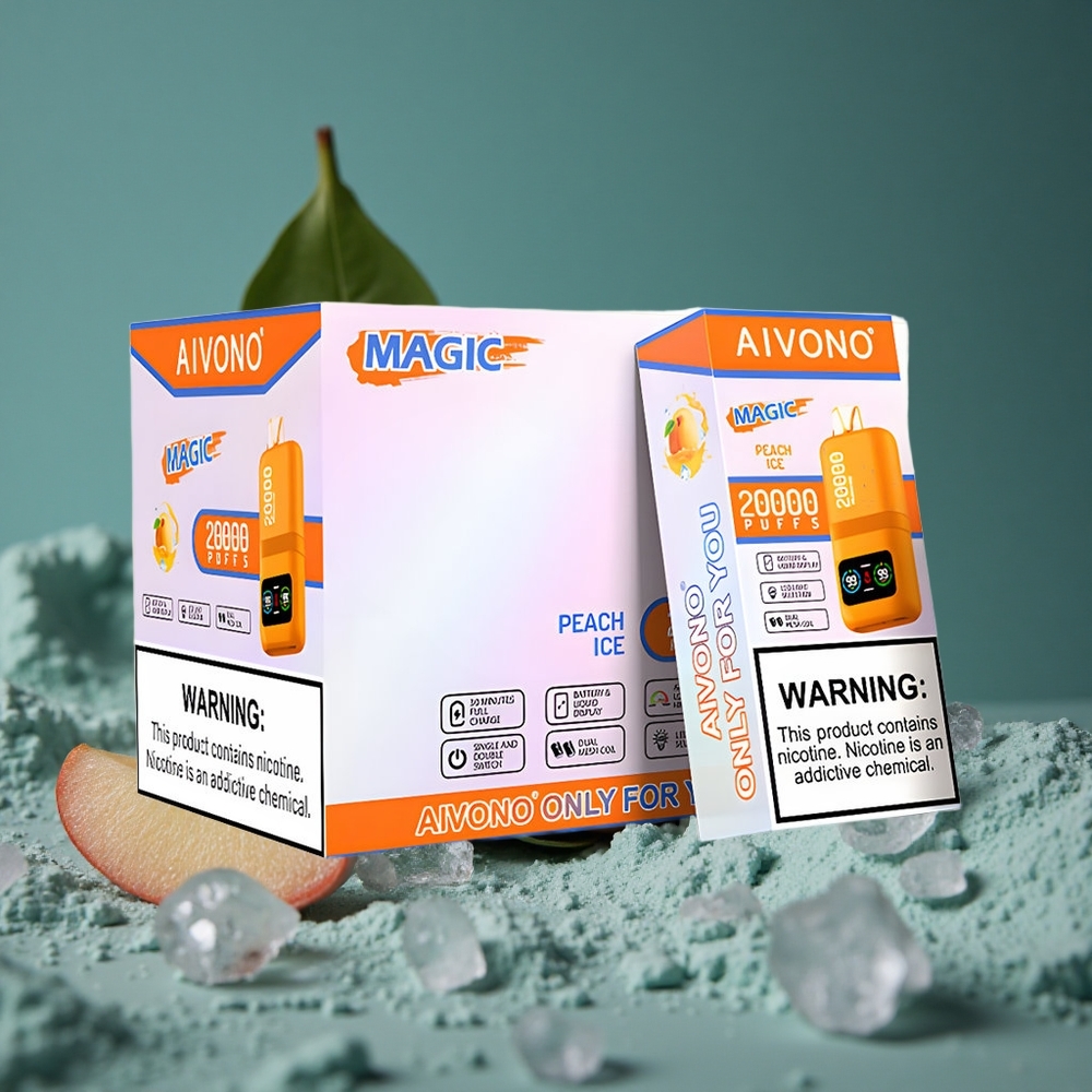 Aivono AIM MAGIC 20000 Puffar Persika Is 26ml E-vätska Sweden wholesale