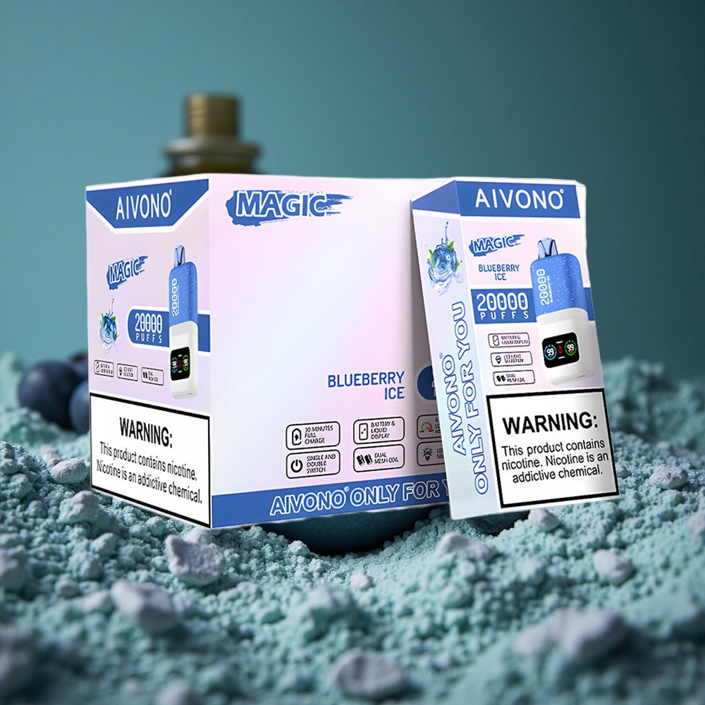 Aivono AIM MAGIC 20000 Puffs Blåbärsis 26ml E-vätska Sweden wholesale