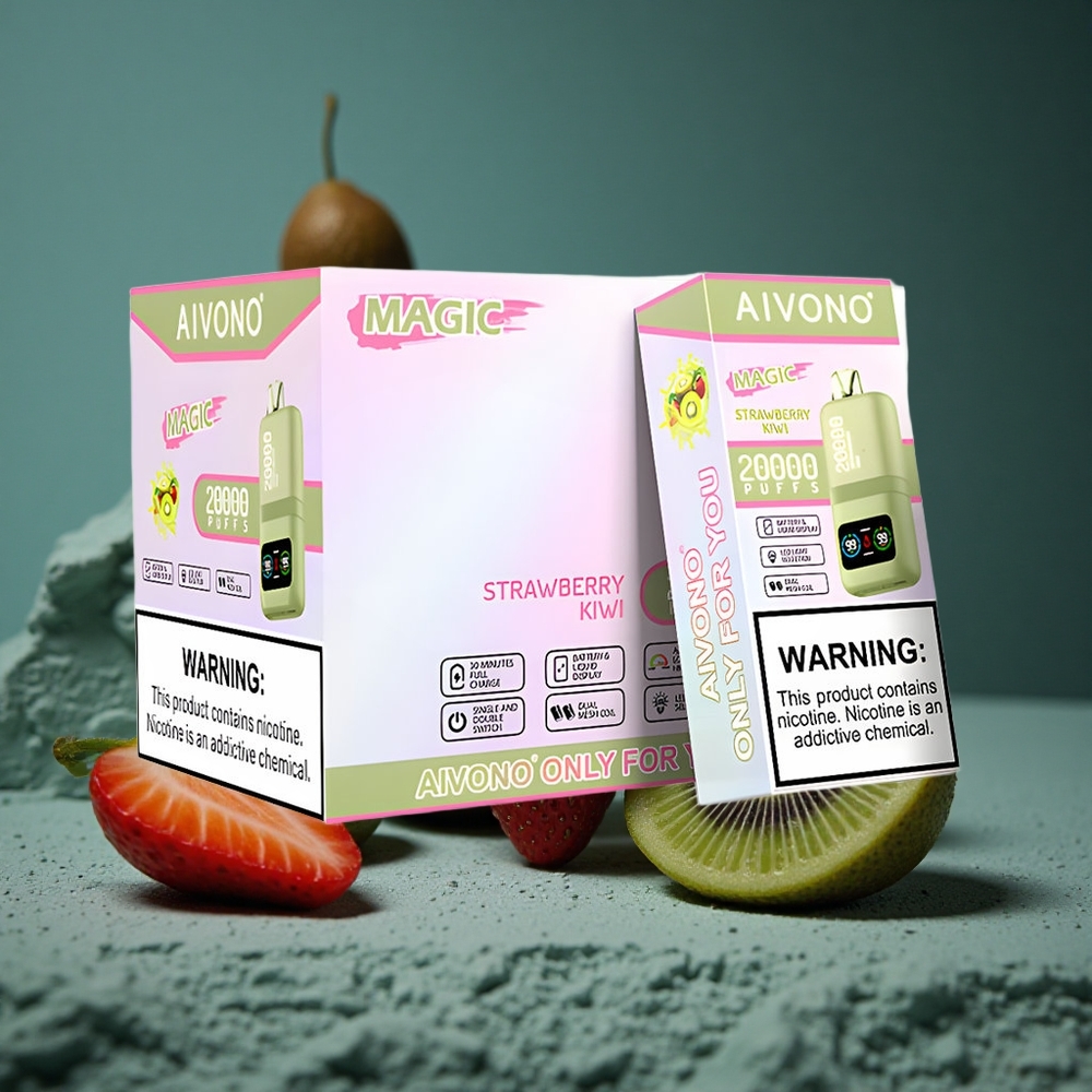 Aivono AIM MAGIC 20000 Puffs Jordgubb Kiwi 26ml E-vätska Sweden wholesale