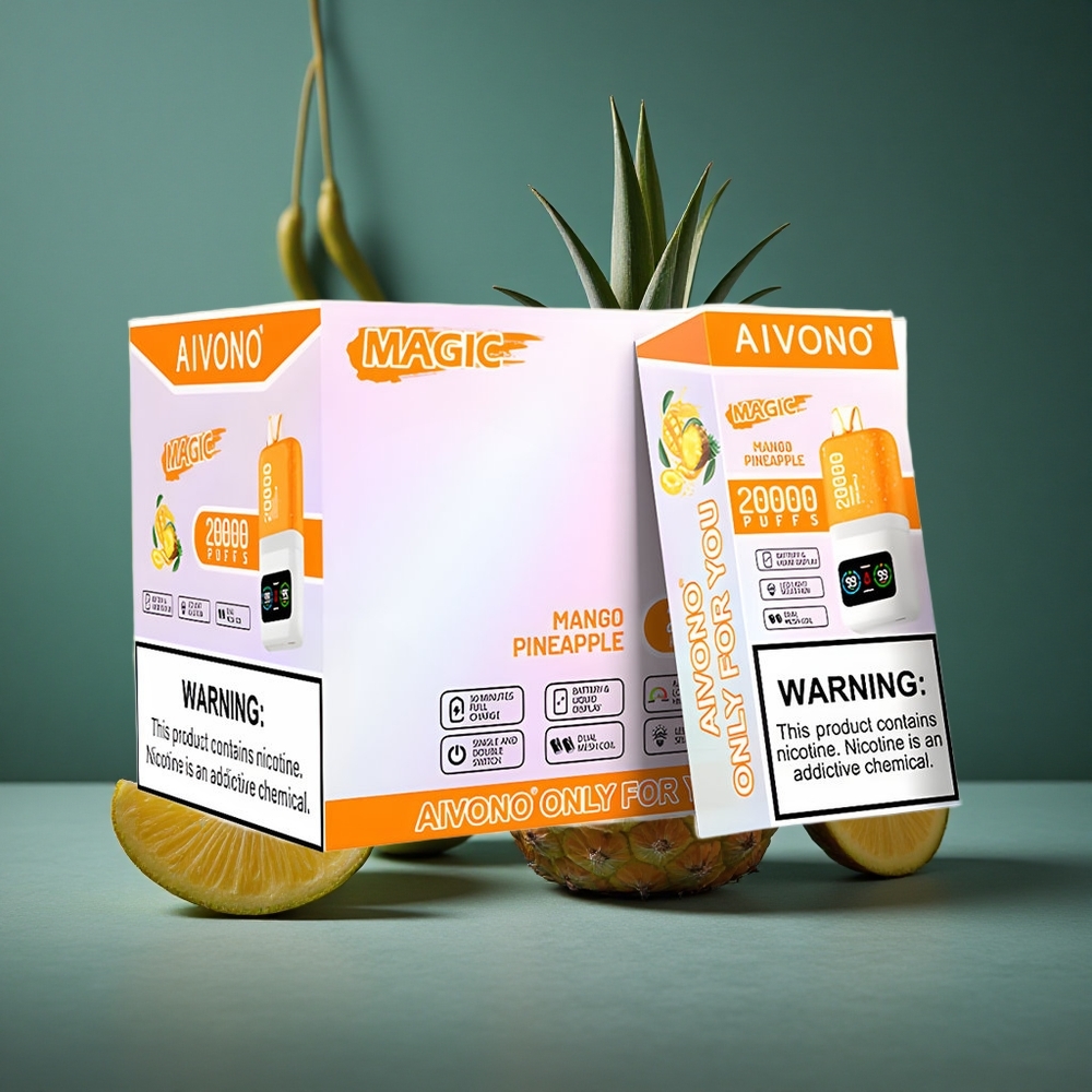 Aivono AIM MAGIC 20000 Puffs Mango Ananas Dual Mesh Coils Sweden wholesale