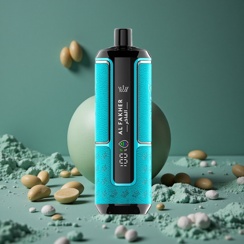 Al Fakher Crown Bar 15K Hypermax Engångs Vape Kit Tuggummi Mynta 22ml Sverige wholesale