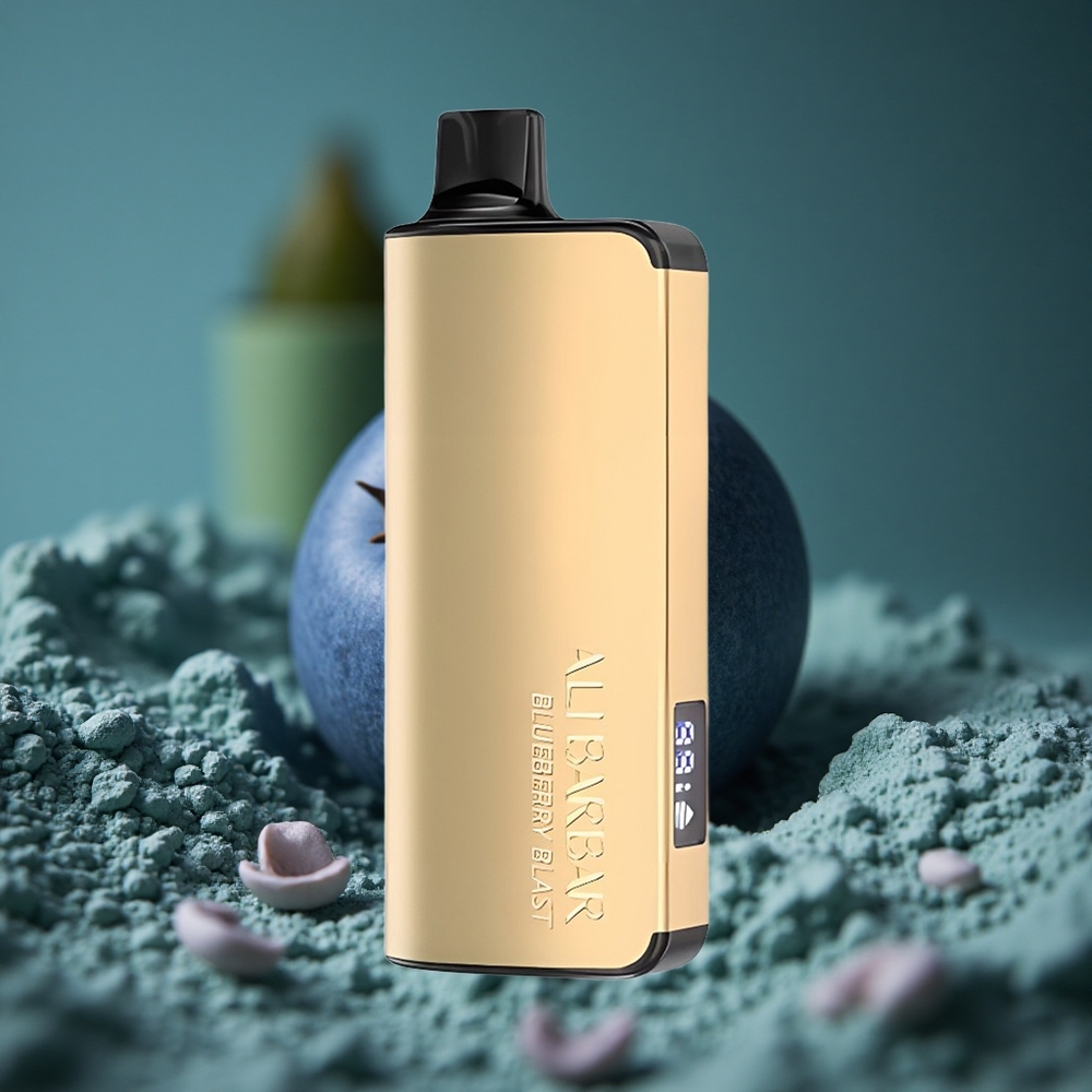 Alibarbar Ingot 9000 Puffs Blåbärsblast 22ml E-vätska Sverige wholesale