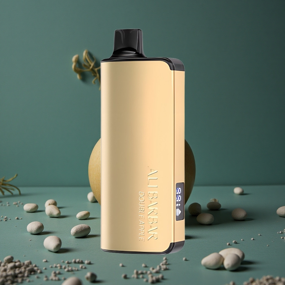 Alibarbar Ingot 9000 Puffs Dubbel Äpple 22ml E-vätska LED Display Sweden wholesale