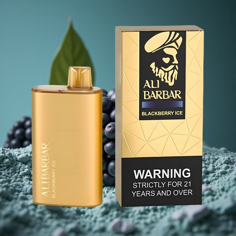 Alibarbar Rich 8000 Puffs Engångsvape Björnbärsglass 20ml Kapacitet Sweden wholesale