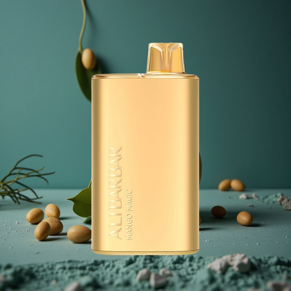 Alibarbar Rich 8000 Puffs Engångsvape Mango Magic 20ml Eliquid Kapacitet Sverige wholesale