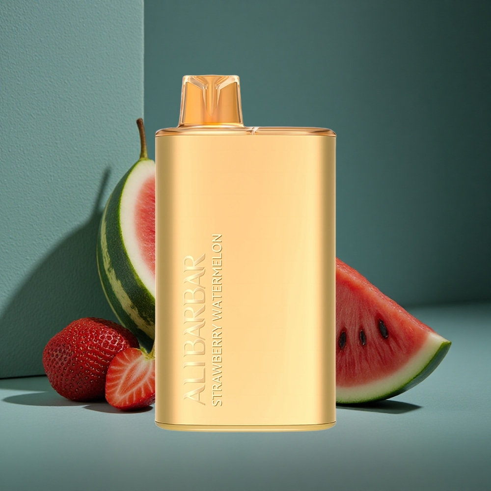 Alibarbar Rich 8000 Puffs Jordgubb Vattenmelon 20ml E-vätska Sweden wholesale