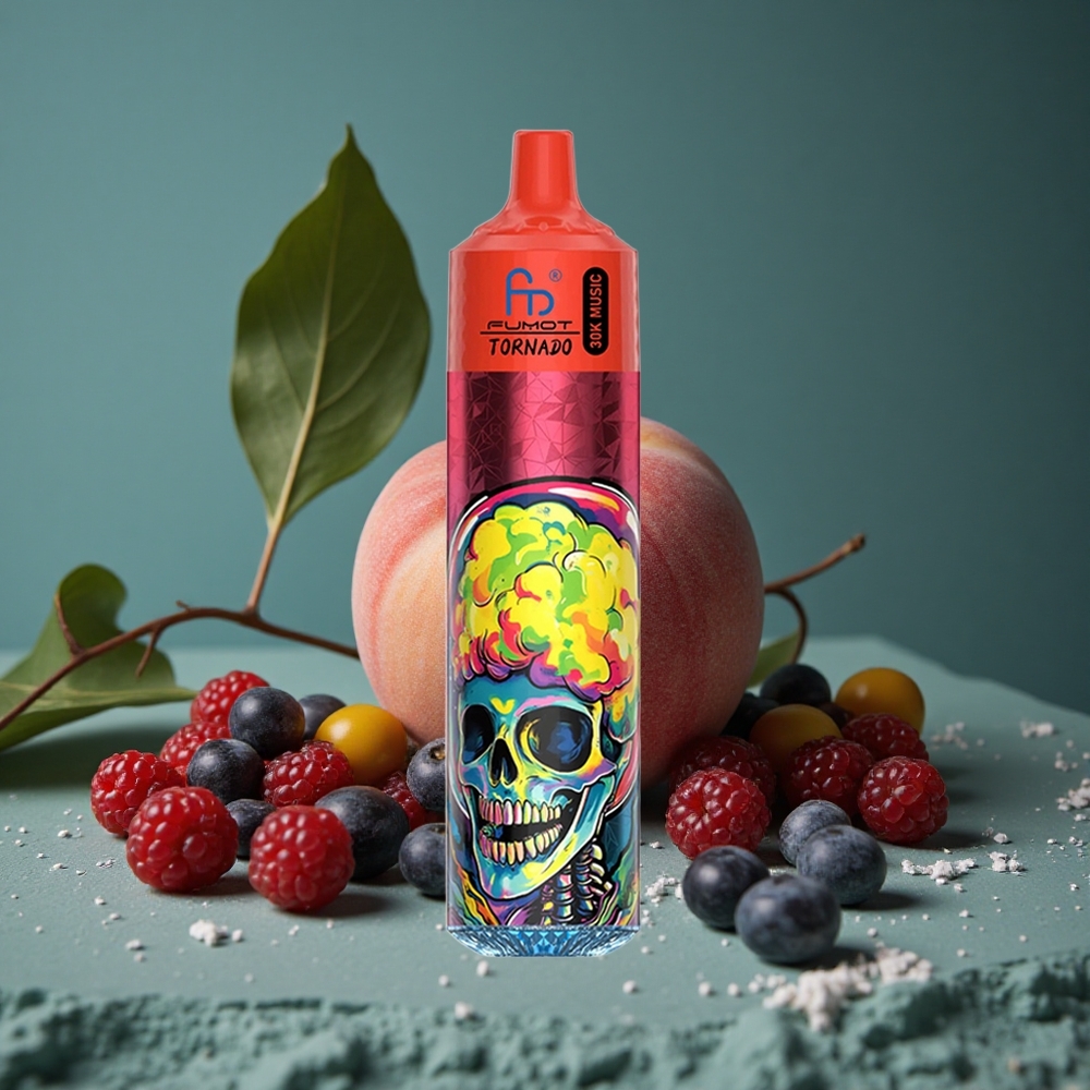 Fumot RandM Tornado 30000 Puffar Persika Bär 30mL Förfylld Sweden wholesale