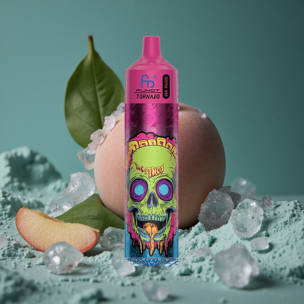 Fumot RandM Tornado 30000 Puffar Persika Is 30mL Förfylld Sverige wholesale