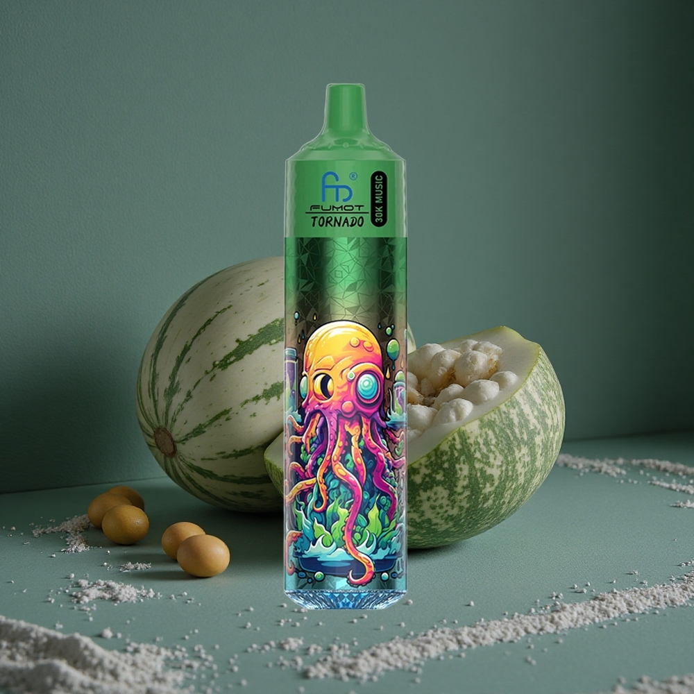 Fumot RandM Tornado 30000 Puffar Vattenmelon Cantaloupe 30mL Förfylld Sverige wholesale