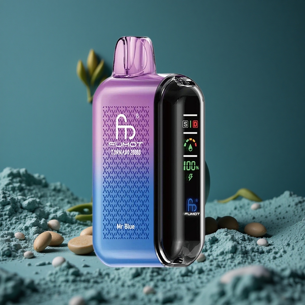 Fumot Tornado 20000 Puffs Dual Mesh Coil Mr Blå Sweden wholesale