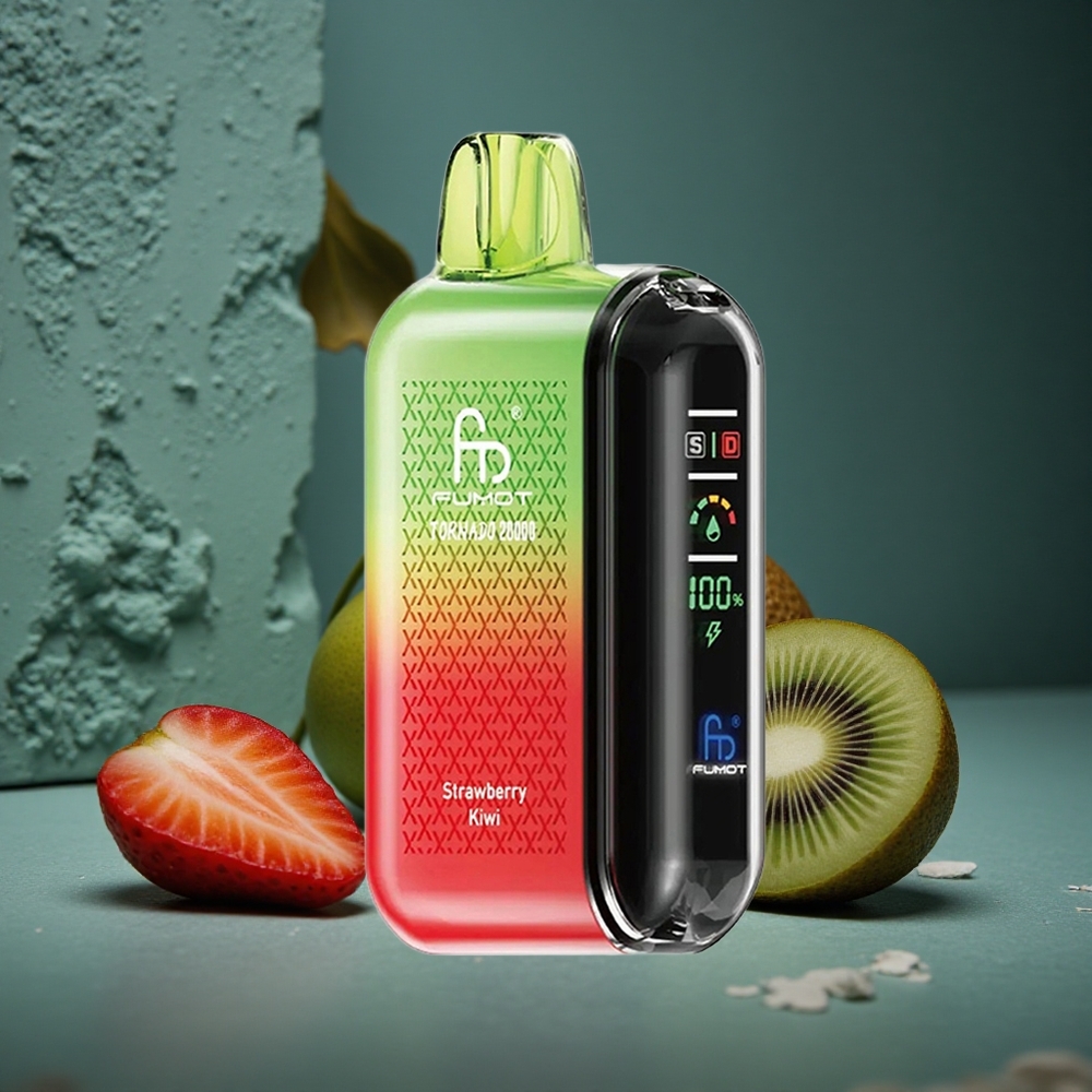 Fumot Tornado 20000 Puffs Jordgubb Kiwi Dual Mesh Coil Sweden wholesale