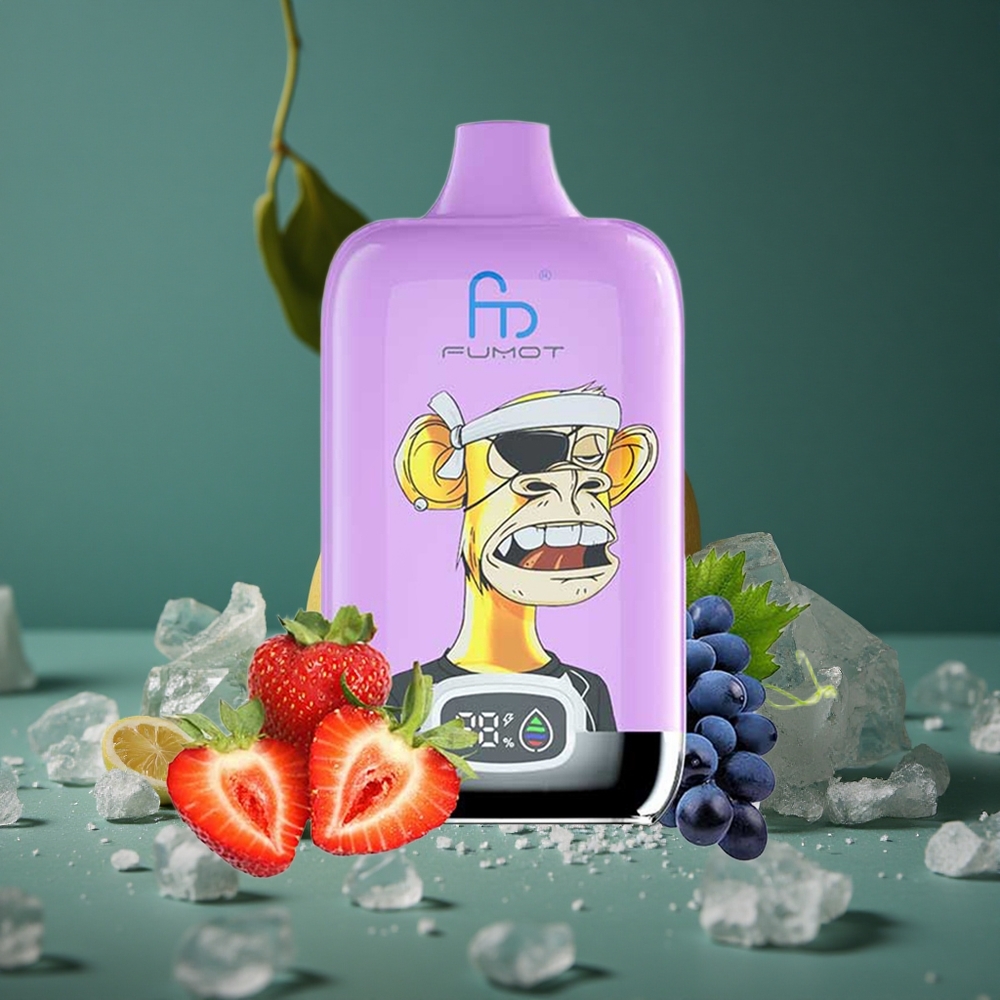 Fumot Tornado Digital Box 12000 Puffs Mango Is Disposabel Vape Sverige Grossist
