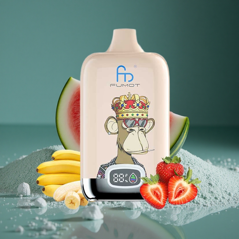 Fumot Tornado Digital Box 12000 Puffs Vattenmelon Is 20ml E-Liquid Sweden wholesale