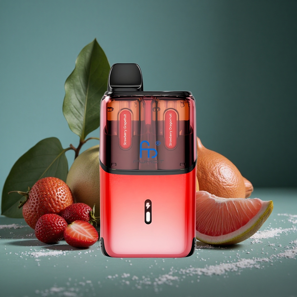 Fumot Ultra T32000 32000 puffar Jordgubb Grapefrukt - Jordgubb Drakfrukt Sverige wholesale