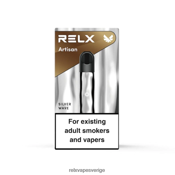 RELX Vape Malmö - RELX Metal Artisan enhet N6ZX265 silvervåg