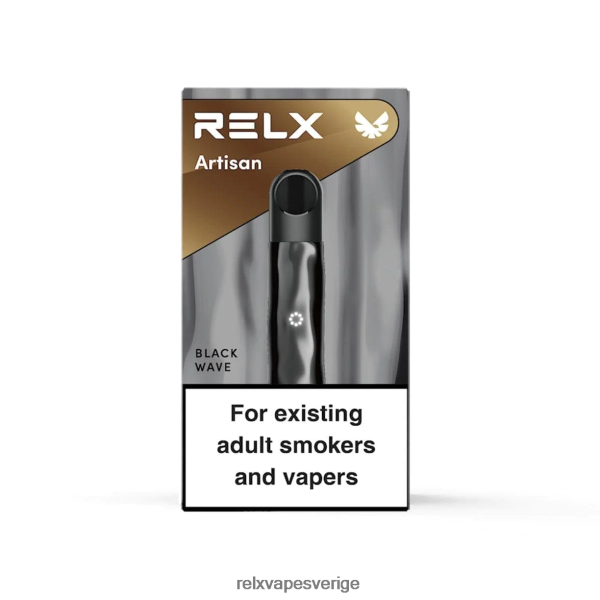 RELX Vape Stockholm - RELX Metal Artisan enhet N6ZX264 svart våg