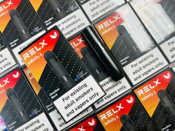 RELX Vape Flavours - RELX Infinity 2 vape-enhet N6ZX266 obsidian svart